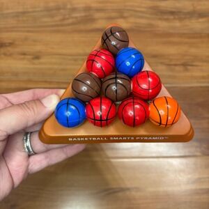 Use Your Head Basketball Smarts Pyramid Puzzle Game Brain Teaser‎ Fun Colors